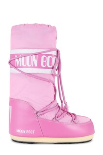 Ботинки MOON BOOT Icon Nylon, розовый