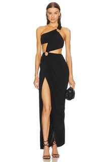 Платье Michael Costello x REVOLVE Clementine Gown, черный