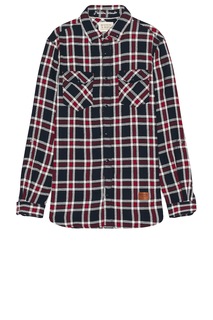 Рубашка Scotch &amp; Soda Archive Double Face Twill Check, цвет Red &amp; Blue