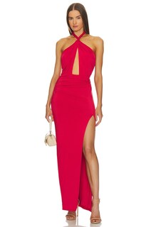 Платье Michael Costello x REVOLVE Morgan Gown, красный
