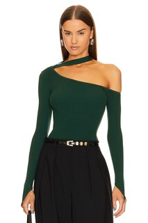 Боди Michael Costello x REVOLVE Pia, цвет Deep Forest Green