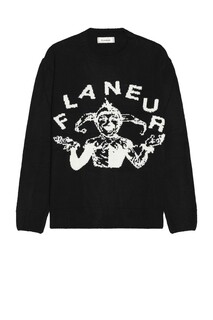 Свитер FLANEUR Arlequin Knit, черный