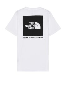 Футболка The North Face Box Nse, цвет Tnf White &amp; Tnf Black