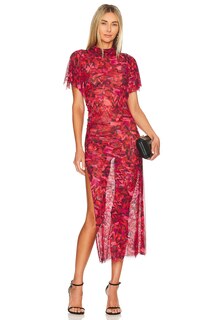 Платье MISA Los Angeles Roberta, цвет Crimson Geo