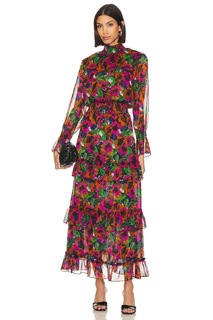 Платье MISA Los Angeles Bethany, цвет Jewel Tone Flora