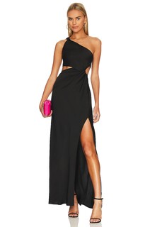 Платье MISHA x REVOLVE Kristin Gown, черный