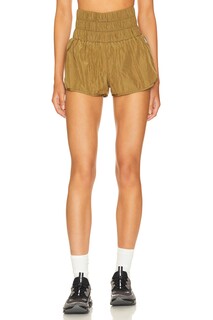 Шорты Free People X FP Movement The Way Home Short In Army, цвет Army