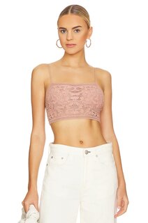 Бюстгальтер Free People X Intimately FP Lyralette, цвет Rose