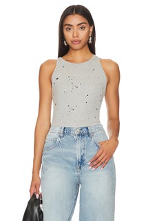 Топ Michael Lauren Marciano, цвет Burnout Heather Grey