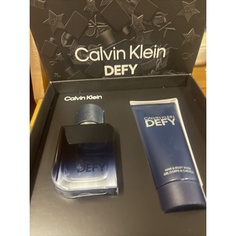 Подарочный набор парфюмированной воды Defy 50 мл и геля для душа 100 мл — в упаковке, Calvin Klein