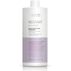 Re-Start Balance Успокаивающий очищающий шампунь 1000 мл, Revlon