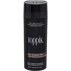 Пудра для наращивания волос Темно-коричневый 27,5 г, Toppik