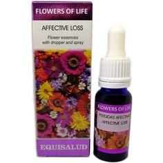 Flowers Of Life Сертифицированное органическое средство от эмоциональной потери, 15 мл, капельница и спрей, Equisalud
