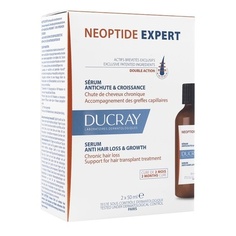 Neoptide Expert Сыворотка против выпадения волос 2 флакона по 50 мл, Ducray