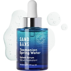 Тасманская родниковая вода Splash Serum Сыворотка с гиалуроновой кислотой для лица 30 мл, Sand &amp; Sky