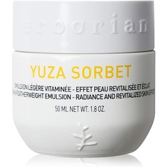 Дневной крем Yuza Sorbet, питательный и защитный антивозрастной увлажняющий крем для лица, 50 мл, белый, Erborian