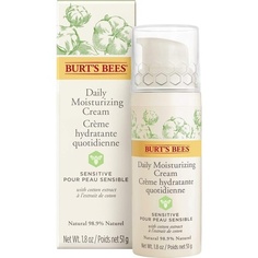 98,9% натуральный ежедневный увлажняющий крем для лица с формулой для чувствительной кожи, 51 г, Burt&apos;S Bees