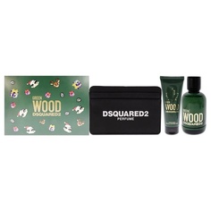 Мужской подарочный набор ароматов Green Wood, Dsquared2