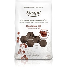 Таблетки с твердым воском шоколадного цвета без полосок, 1 кг, Starpil