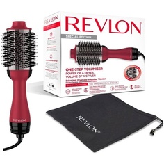 Салонный одноэтапный фен и средство для увеличения объема титановый инструмент 2-в-1 для укладки волос средней и длинной длины, Revlon