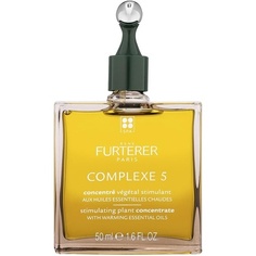 Complexe 5, стимулирующий растительный экстракт эфирными маслами, перед шампунем, 1,6 жидких унции. 50мл, Rene Furterer