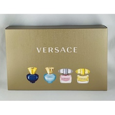 Набор миниатюр, 4 мини-парфюма по 5 мл, Versace