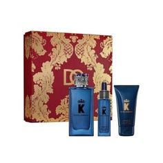 Dolce&amp;Gabbana K Kit Парфюмированная вода 100 мл Масло для бороды 25 мл Гель для душа 50 мл, Dolce &amp; Gabbana