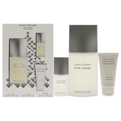 L&apos;Eau D&apos;Issey Pour Homme Подарочный набор из 3 предметов для мужчин, Issey Miyake