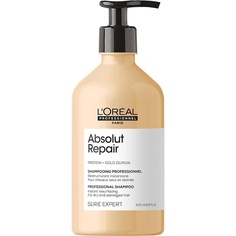 Professionnel SeRie Expert Absolut Repair Gold Quinoa &amp; Protein Шампунь 500мл, L&apos;Oreal L'Oreal