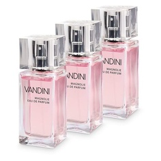 Hydro Eau De Parfum для женщин с женственным ароматом магнолии, 50 мл — упаковка из 3 шт., Vandini