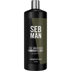 Seb Man Смываемый кондиционер The Smoother 1000 мл, Sebastian Professional