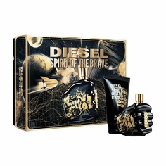 Подарочный набор Spirit Of The Brave, 50 мл, гель для душа Edt, 100 мл, натуральный, Diesel