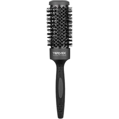 Расческа Evolution Plus для густых волос с ионизированной щетиной черная 37/55мм, Termix