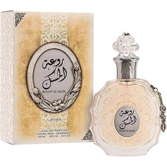 Rouat Al Musk 100 мл арабская парфюмерная вода с белыми цветами, фруктовым сандалом, ванилью, амброй и мускусом для женщин и мужчин, унисекс, Lattafa
