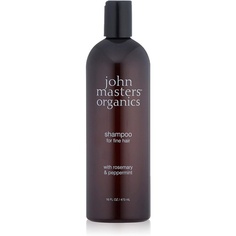 Шампунь с розмарином и мятой для тонких волос 473мл, John Masters Organics