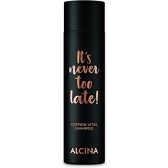 Шампунь Caffeine Vital 250мл для более длинных и сильных волос - Профессиональный уход за волосами Сделано в Германии, Alcina