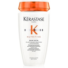 Питательный нежный увлажняющий шампунь для сухих волос с ниацинамидом 250мл, Kerastase
