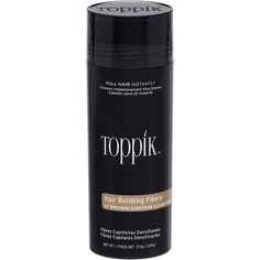 Волосы Светло-коричневые натуральные кератиновые волокна для более пышного вида волос, 27,5 г — одна упаковка, Toppik