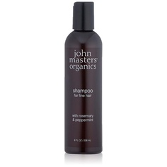 Шампунь с розмарином и мятой для тонких волос, 8 унций, John Masters Organics