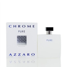 Chrome Pure Edt спрей для мужчин, 3,4 унции — новый в упаковке, Azzaro