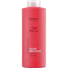 Invigo Color Brilliance Защитный шампунь Fine/Normal 1000мл, Wella