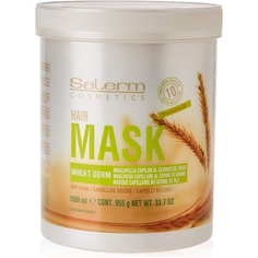 Маска для волос из зародышей пшеницы 1000мл, Salerm Cosmetics