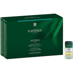 Astera Fresh By Soothing Fresh Fluid для раздраженной кожи головы, 16 x 5 мл, упаковка из 16 шт., Rene Furterer