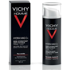 Homme Hydra Mag C+ увлажняющий уход против усталости 50 мл, Vichy