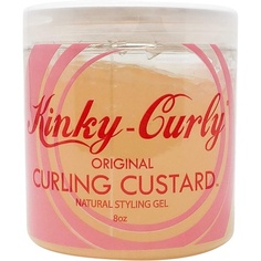 Натуральный гель для укладки Kinky-Curly Original Curling Custard, 8 унций, Kinky Curly