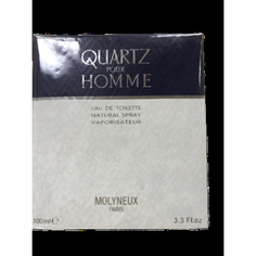 Спрей Quartz Pour Homme для мужчин Edt, 3,4 унции, Molyneux