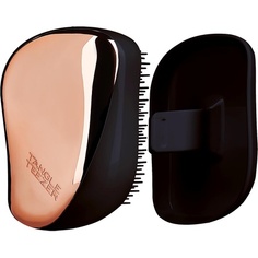 Дорожная щетка для волос, компактная, розовая/черная, Tangle Teezer