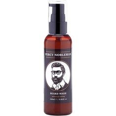 Мытье бороды Натуральный 95% органический мыльный шампунь и кондиционер для мужчин, Percy Nobleman