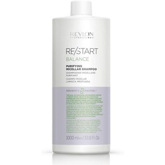 Re/Start Balance Очищающий мицеллярный шампунь 1000 мл, Revlon