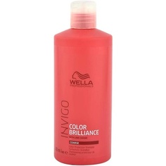 Профессиональный шампунь для жестких волос Color Brilliance 500 мл, Wella
